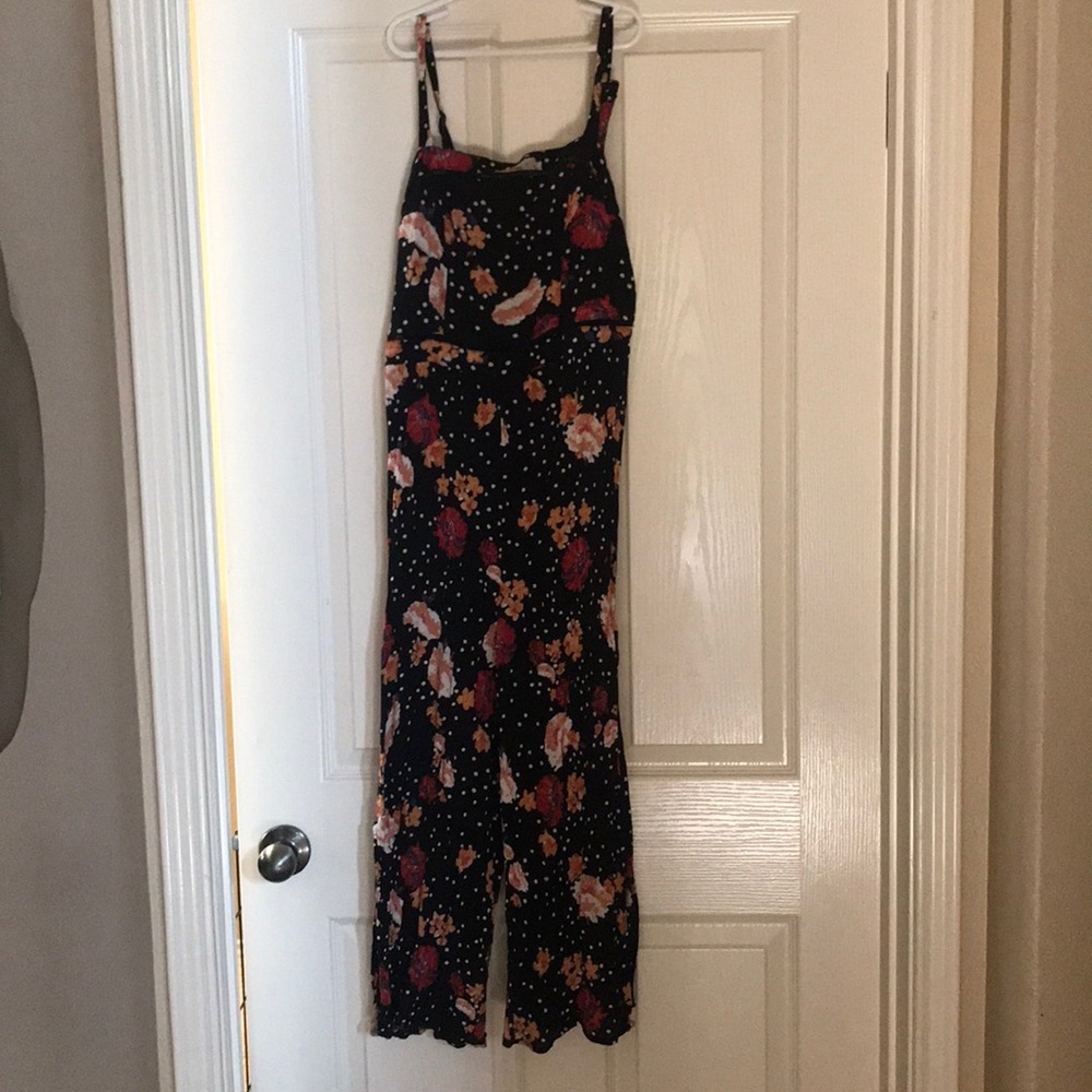 Floral jumpsuit